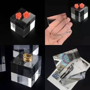 아크릴 진열대 50 선반 스탠드 전시대 매장 마트매대 홍보테이블 상품 진열장 회전 장식장 약국 디스플레이