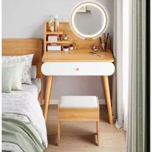 간단 화장대 원룸 서랍 화이트 거울 메이크업 자취방