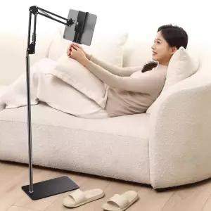 높이조절 자바라 탭 패드 태블릿 스마트폰 거치대대 침대휴대대 핸드대 폰대 휴대대