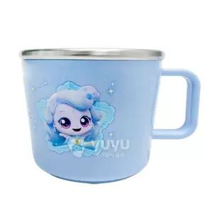 슈팅스타 캐치티니핑 논슬립 스텐컵 빛나핑 504956 논컵 손잡이 물컵 음료 주스 어린이물잔 키즈물