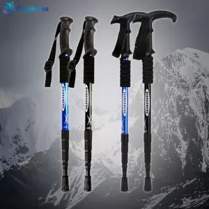 1+1 T자형 I자형 두랄루민 4단 등산 스틱 용스틱 산행용 I스틱 T스틱