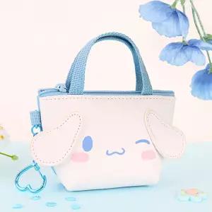 시나모롤 미니 파우치 키링링 캐릭터링 치링 홀더 열쇠고리 어린이선물 문구 랜덤 단체 단체링