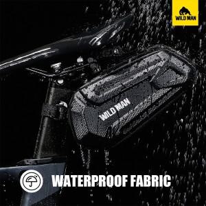 호환 WILD MAN XT7 도로 산악 자전거 테일 백 EVA 하드 쉘 방수 안장 라이딩 리어