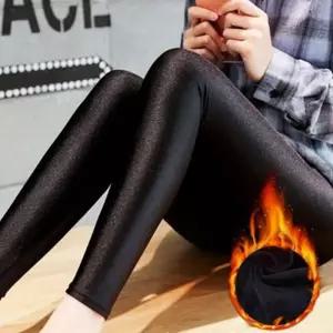 광택 기모 레깅스 고리 융 스타킹 융털 겨울 따듯한