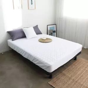 더크린 올데이 세미마이크로 누빔 매트리스커버 Q화이트순면침대 세트 침대퀸 침대 Q침대 세트Q 사계절 무