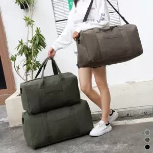 빅사이즈 캔버스 보스턴백 여행가방 대용량 수납백 결합백 캐리어보조 폴딩백 딩백 캐리어결 접이식 용보조