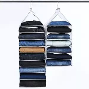 틈새 선반 옷걸이 접이식 수납장 행거 9단오거나이저 정리함 식함 걸이형 행거용 행잉 기타 식수납 걸이식