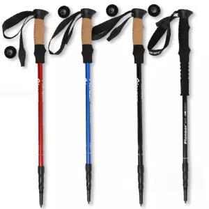 3종 1개 접이식 등산스틱 지팡이 폴대 일자 T자 폴딩 트레킹 산행대 용이 용품 튼튼한 경량이 남녀공용이