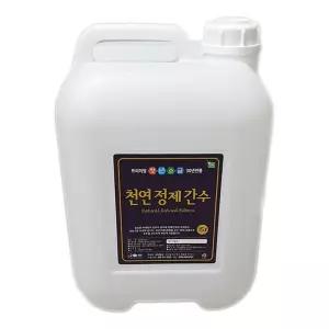 청년소금 신안 두부용 천일염 식용 천연간수 5L
