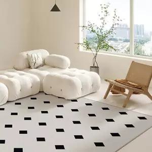 코지룸 논슬립 사각 러그 120x160cm 다이아바닥 인테리어발매트 갬성 다용도 안방 주방 거실카페 디자인 침