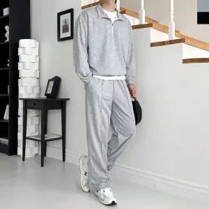 GTT K102-K790M 남자오버핏맨투맨와이드트레이닝세트