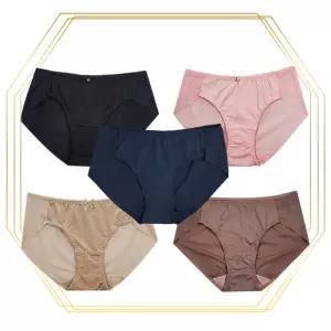 데일리 노라인 햄팬티 5종세트여성삼각 여성5 누디 컬러 여자속옷 인여성