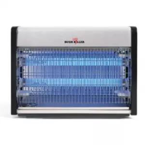 업소용 모기퇴치기 LED 광원 해충제거 전격살충 포충기 바닥 방긋매립 20W