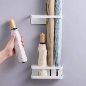 2색 1개 자석 마그넷 현관문 우산꽂이 보관대 정걸이 현관랙 정리 거치대