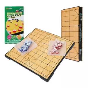 명인 소형 자석 장기 MJ-104 1세트 케이스 장기판 접이식 장기말 보드게임놀이 알세트 전통 알까기 장기알