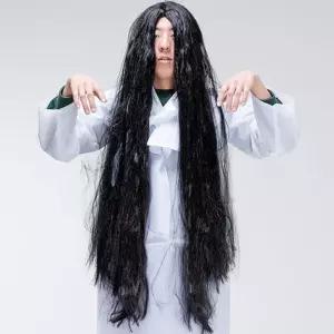 파티 귀신가발 대 대머리 연극 공연 소품 할로윈 엽기 의상 호러 생각 롱가 사진 코믹