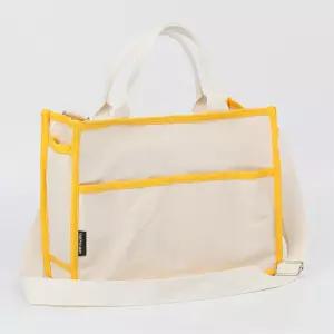 라인포인트 멀티 수납공간 에코 토트백 캐쥬얼여성백 심플한가방 캔버스백 단정한코디