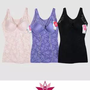 슬림한 라인 연출 파워넷 집중보정 치마형 바디슈트여성용수트 여자 꽃무늬 속옷 형수트