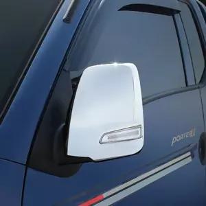 포터2 2018형 사이드 미러 커버 크롬 보호 덮개자동차용품 차량 관리 차량용 악세사리 용악세사리 카악세사