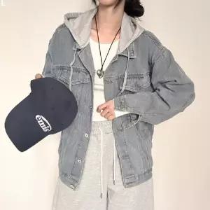 여성 루즈핏 후드 청자켓 WS-DN39데님 재킷 캐주얼