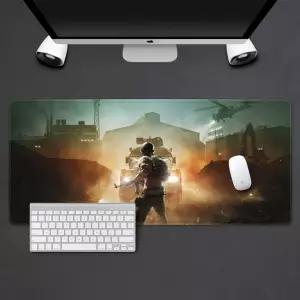 배틀 게이밍장패드 L 800x300x4mm 마우스 키보드 데스크매트 부드러운