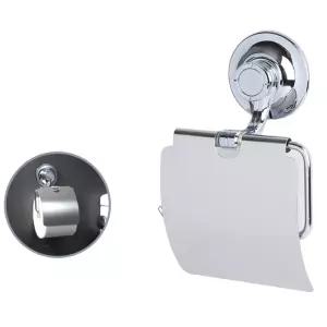 화장실 무타공 흡착식 스텐 벽걸이 휴지걸이 심플 기본형 스테인리스 철제 업소용