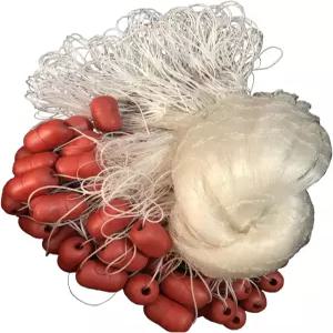 튼튼한 낚싯줄 재료 낚시 그물 깊이 5.5피트 길넷 길이 98피트 나일론 5인치/8인치2인치 메쉬 모노필라멘트