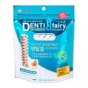 포켄스 강아지 껌 덴탈 구강 관리 덴티페어리 S 150g