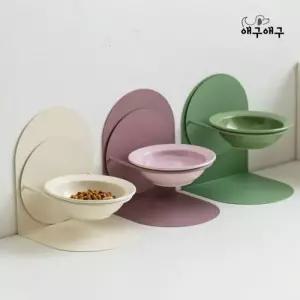 애구애구 강아지 고양이 식기 밥그릇 높이 조절 마그넷