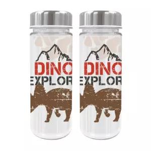 릴팡 휴대용 트라이탄 물통 스텐 뚜껑 500ml 다이노X2