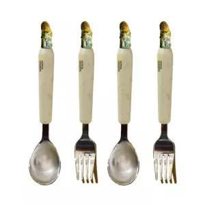 릴팡 스텐 유아 스푼 포크 어린이집 신학기 준비물 X2