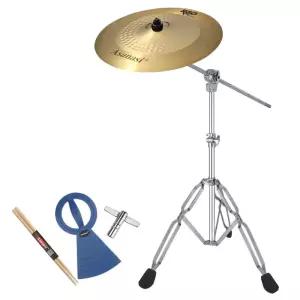 심벌 하이햇 연습용 거치대 라이드심벌 스탠드 교회 타악기 세트 드럼 크래쉬 16인치