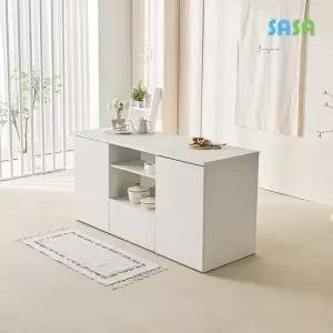 사사가구 로일 1600 양방향 수납형 아일랜드 홈바