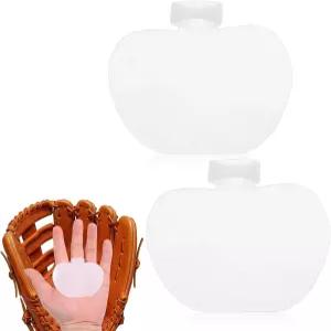 Aeaocvo 2 PCS 야구 손바닥 패드 소프트볼 글러브 쇼크용 보호대 왼손과 오른손에 적합한 핸드 가드 멈춤