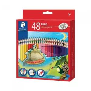 스테들러 12000 루나색연필 48색 136C48 개(1개입) 수채색연필
