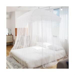 스텝비 데이지 캐노피 침대 모기장 사각