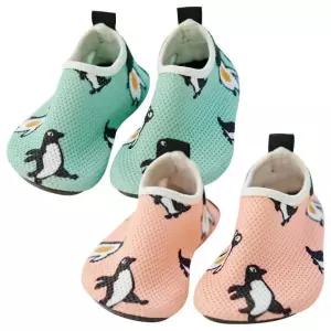 어린이물놀이신발 스킨슈즈 아쿠아슈즈키즈 베베샤 워터파크신발 펭귄