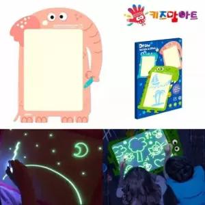학습 키즈맘 코끼리 보드 미술놀이 그림판 아트 야광 보드판