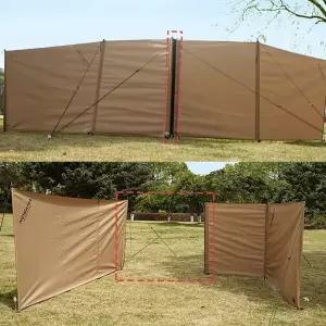 야외 바람막이 가림막 캠핑 사이드월 윈드스크린
