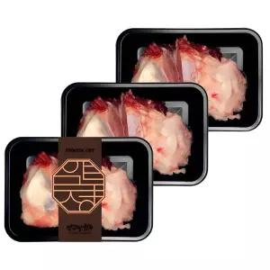 [압구정한우][냉동] 한우 도가니 1.5kg (500gx3) 보양식 찜 수육 국물용 곰탕용 도가니탕 사골 스지 몸...