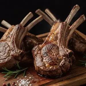 [미트애/미트KG]호주산 양갈비 1kg X 4개 NO컷팅 통숄더랙 최고등급 램 양고기