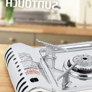 쌍문상회 부루 가스버너 ST15000 바람막이 휴대 렌부르