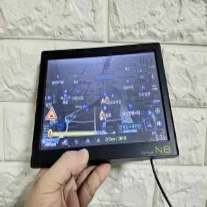 중고 미동전자통신 유라이브 N8 아틀란맵 3D 16GB 8인치 내비게이션