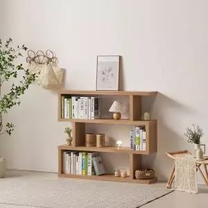 RG121 모듈 1200 디자인 3단 책장 2colors