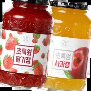 사과잼 초록원 딸기잼 + 1kg