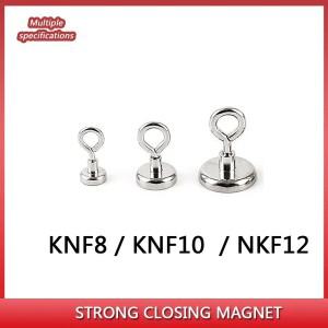D8 D10 D12 NdFeB  자기 후크 라운드 폐쇄 자석 낚시 빨판 충돌 방지 영구