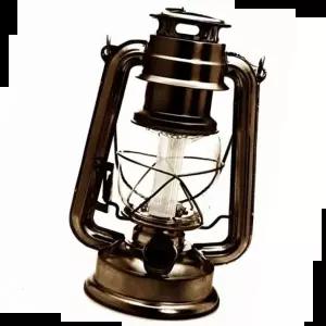 취침등 빈티지 레트로 대형 LED 캠핑랜턴 - 캠프랜턴 조명등