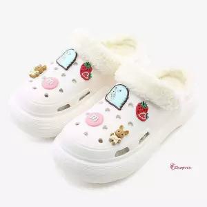 아쿠아슈즈 키높이 신발 미끄럼방지 겨울 안감퍼ssu767