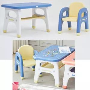 바른자세 공부습관 어린이집 책상n의자set 가성비 아기테이블 추천