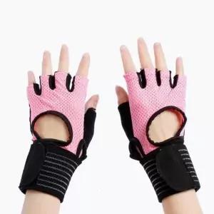 손목보호 여성 메쉬 헬스장갑(L) 웨이트 운동장갑
